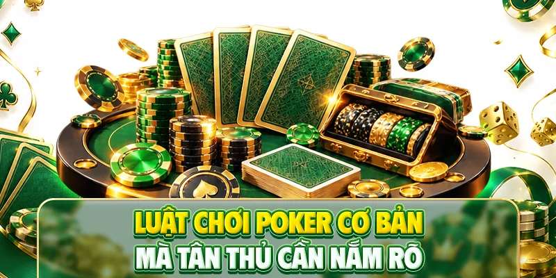 Luật chơi Poker cơ bản mà tân thủ cần nắm rõ