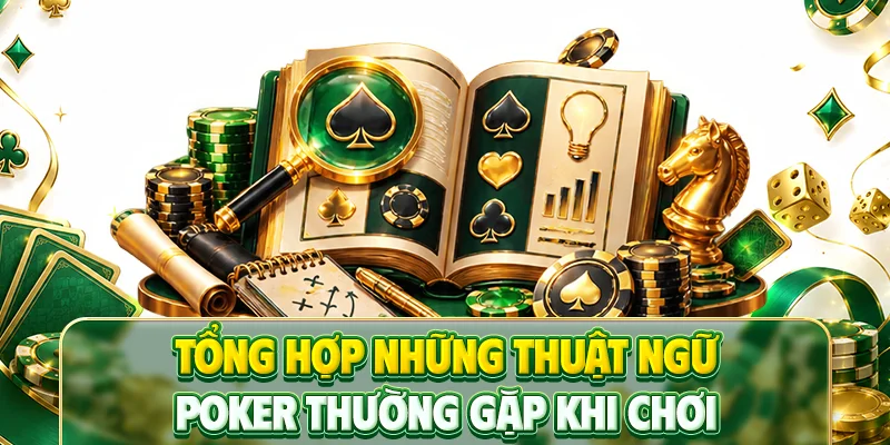 Tổng hợp những thuật ngữ Poker thường gặp khi chơi